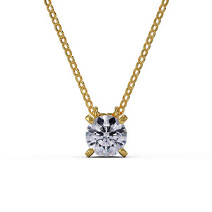 Łańcuszek The Classy z diamentem