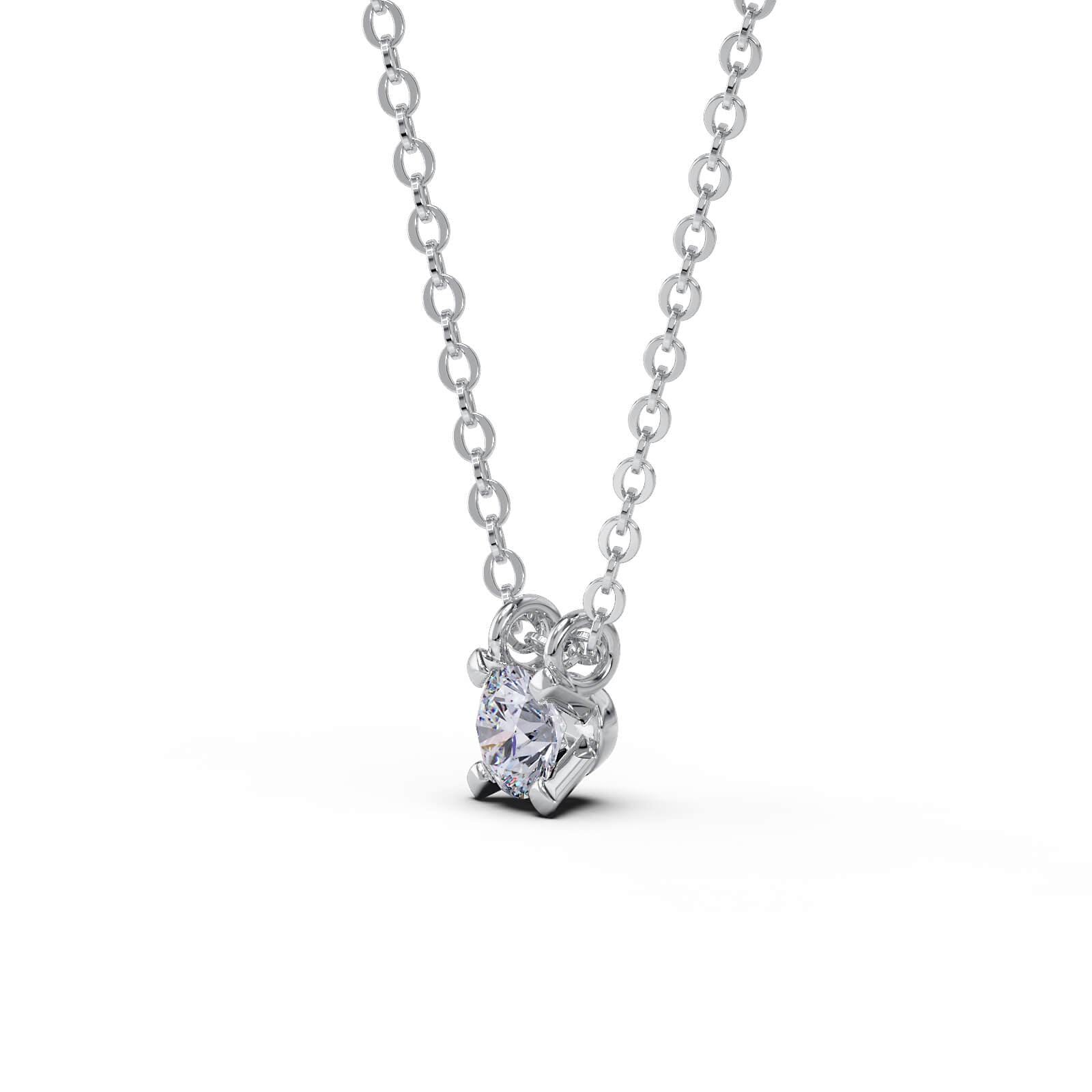Łańcuszek The Classy z diamentem