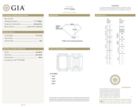 Diament 1,01 ct I/VS2