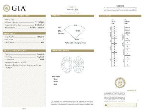 Diament 1,01 ct I/VS2