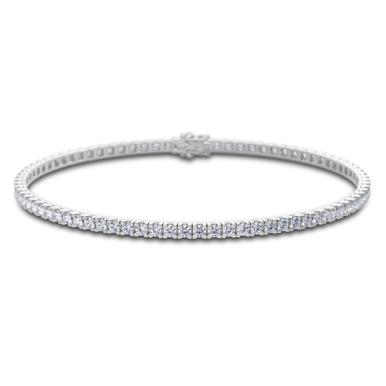 Bransoletka tenisowa z diamentami 2,00 ct