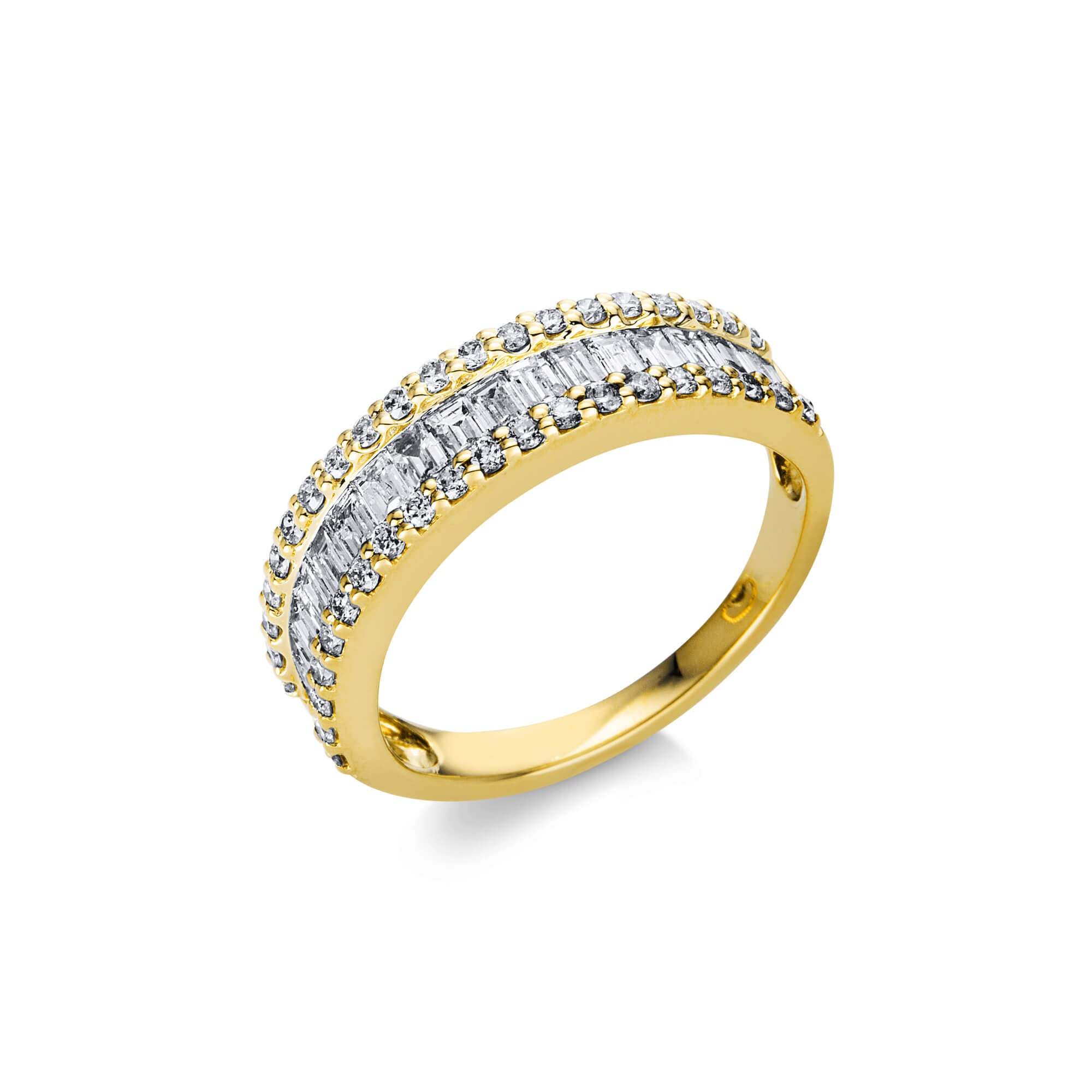 Pierścionek z diamentami - 1,09 ct