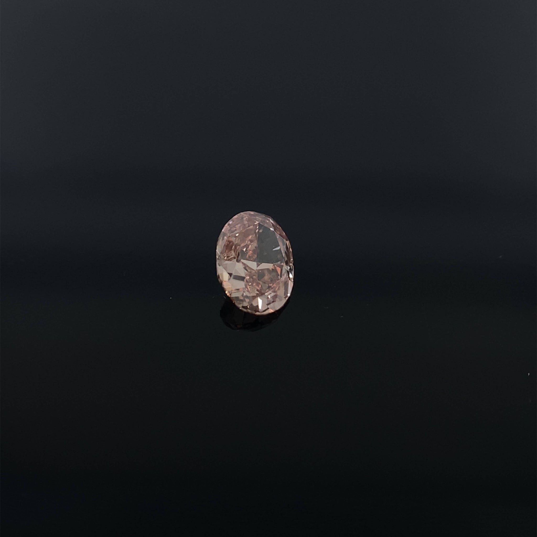 Różowy diament Fancy Intense Brownish Pink 0,13 Ct / SI1