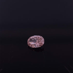 Różowy diament Fancy Brownish Pink 0,12 Ct / SI1