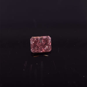 Różowy diament Fancy Intense Brownish Pink 0,14 Ct / SI2