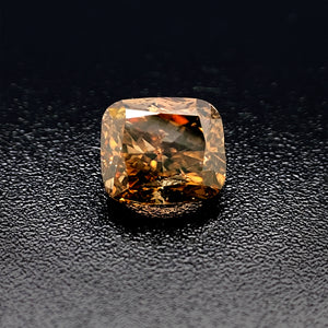 Brązowy diament Fancy Deep Yellowish Brown 1,02 Ct / SI1