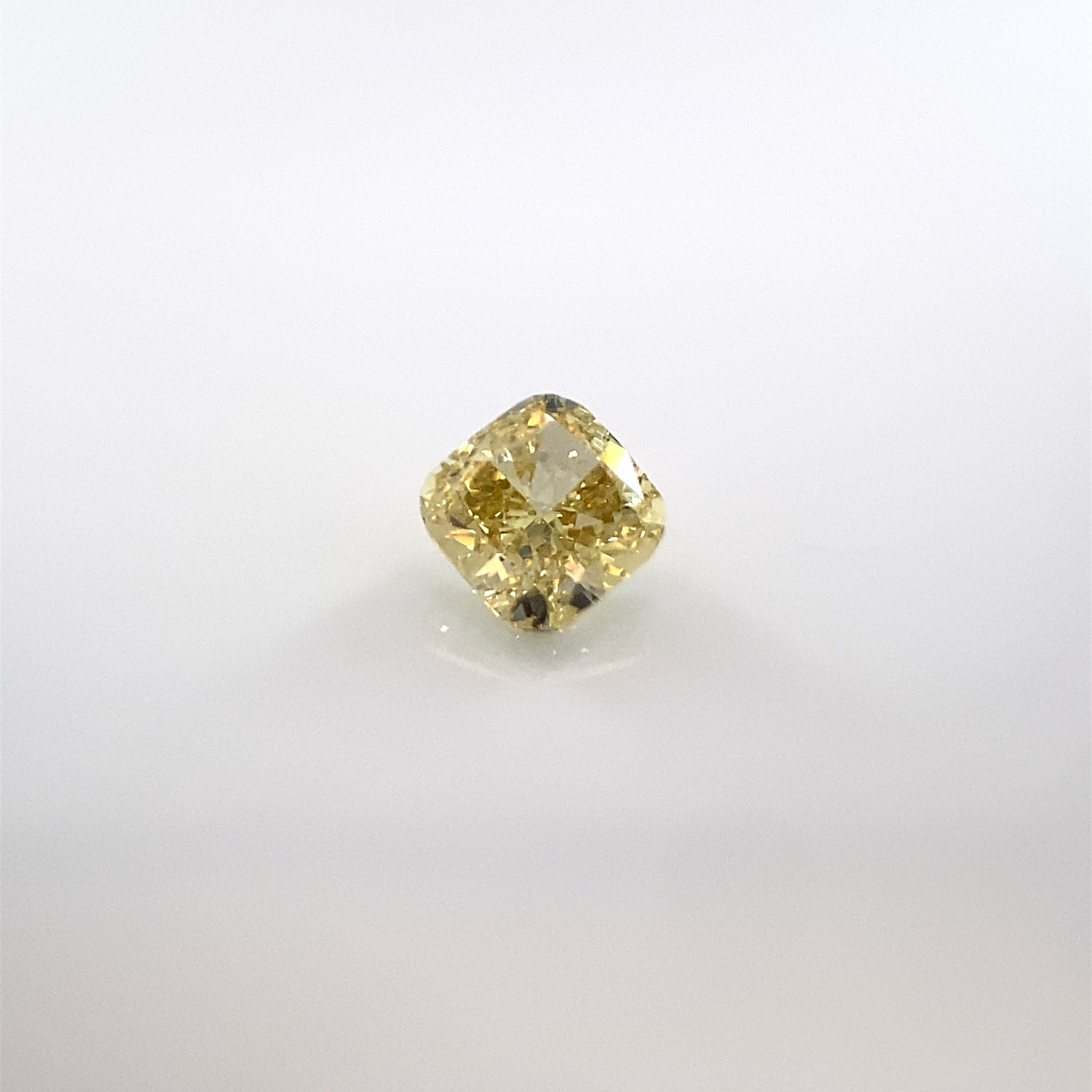 Żółty diament Fancy Brownish Yellow 0,44 Ct / VVS2