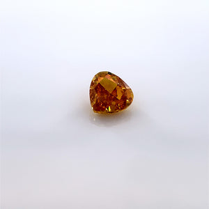 Pomarańczowy diament Fancy Deep Yellowish Orange 0,25 Ct / VS1