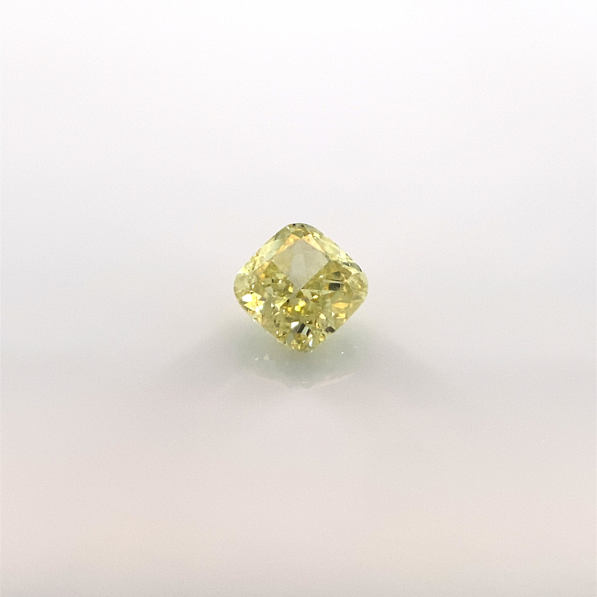 Żółty diament Fancy Yellow 0,25 Ct / VS1