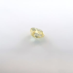 Żółty diament Fancy Intense Yellow 0,26 Ct / VS1