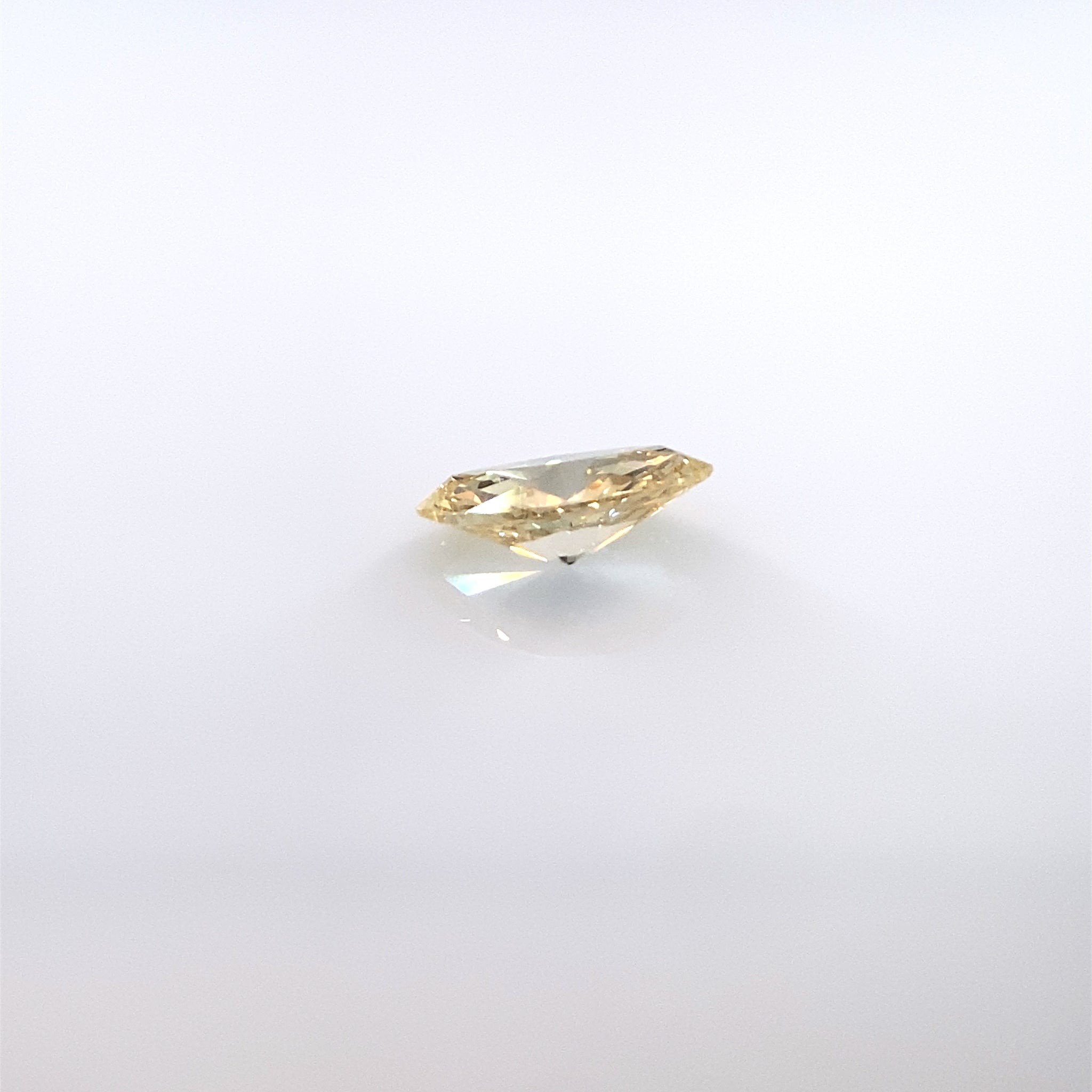 Żółty diament Fancy Brownish Yellow 0,32 Ct / VS2