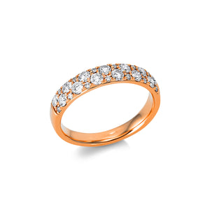 Pierścionek z diamentami - 0,75 ct