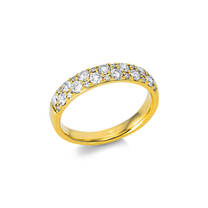 Pierścionek z diamentami - 0,75 ct